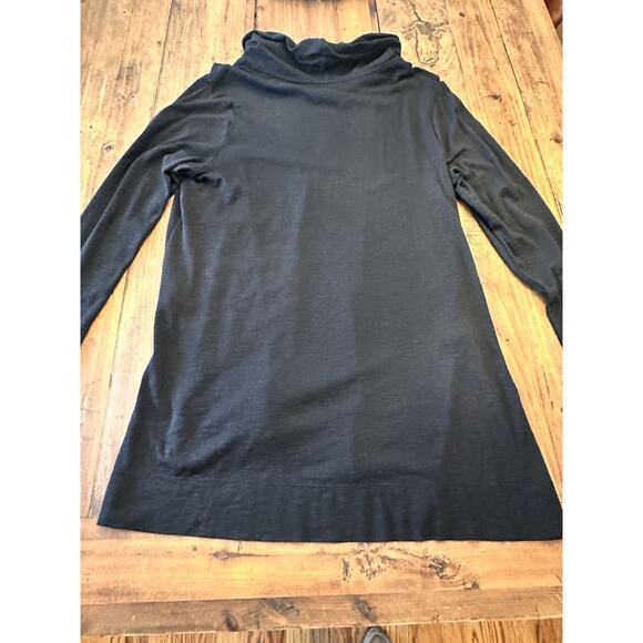 J Jill Tunic Size Large 100% Pima Cotton Cowl Neck Pullover Top Blouse Shirt - Picture 11 of 14